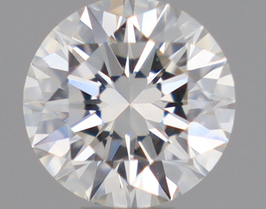 Natural Mined ROUND Diamond - 0.35 Carats, G Color, VVS1 Clarity - Timeless Beauty and Exceptional Brilliance - GIA Certified