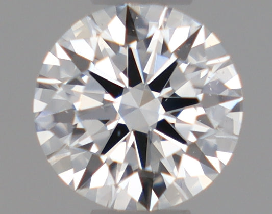Natural Mined ROUND Diamond - 0.3 Carats, E Color, VS2 Clarity - Timeless Beauty and Exceptional Brilliance - GIA Certified