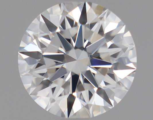 Natural Mined ROUND Diamond - 0.61 Carats, E Color, VVS1 Clarity - Timeless Beauty and Exceptional Brilliance - GIA Certified