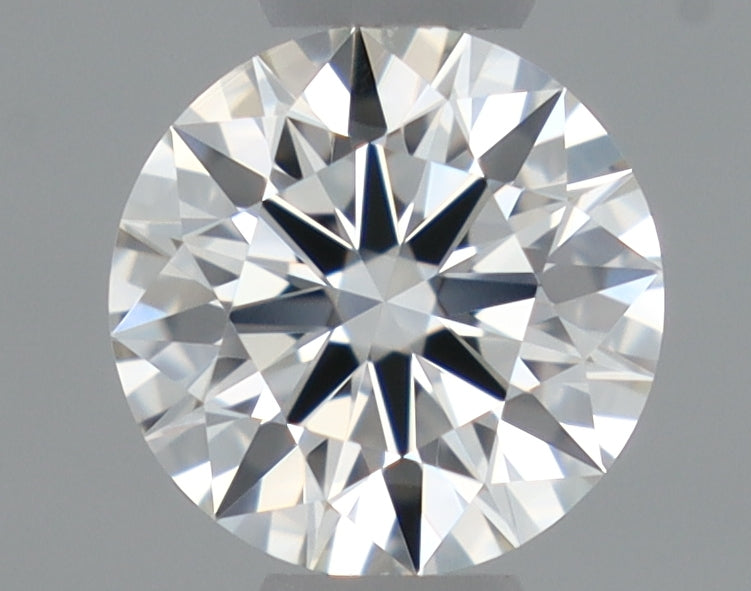 Natural Mined ROUND Diamond - 0.34 Carats, H Color, VVS2 Clarity - Timeless Beauty and Exceptional Brilliance - GIA Certified