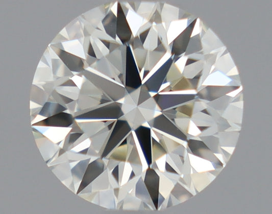 Natural Mined ROUND Diamond - 0.5 Carats, J Color, VVS1 Clarity - Timeless Beauty and Exceptional Brilliance - IGI Certified