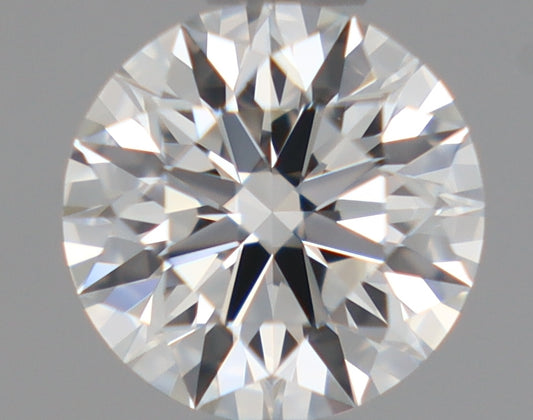 Natural Mined ROUND Diamond - 0.57 Carats, H Color, IF Clarity - Timeless Beauty and Exceptional Brilliance - GIA Certified
