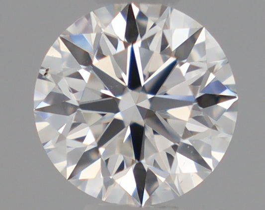 Natural Mined ROUND Diamond - 0.35 Carats, F Color, SI1 Clarity - Timeless Beauty and Exceptional Brilliance - GIA Certified