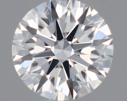 Natural Mined ROUND Diamond - 0.5 Carats, D Color, VVS1 Clarity - Timeless Beauty and Exceptional Brilliance - GIA Certified
