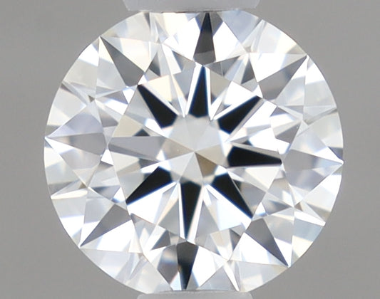 Natural Mined ROUND Diamond - 0.35 Carats, H Color, VVS1 Clarity - Timeless Beauty and Exceptional Brilliance - GIA Certified