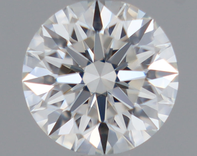 Natural Mined ROUND Diamond - 0.5 Carats, G Color, VVS2 Clarity - Timeless Beauty and Exceptional Brilliance - GIA Certified