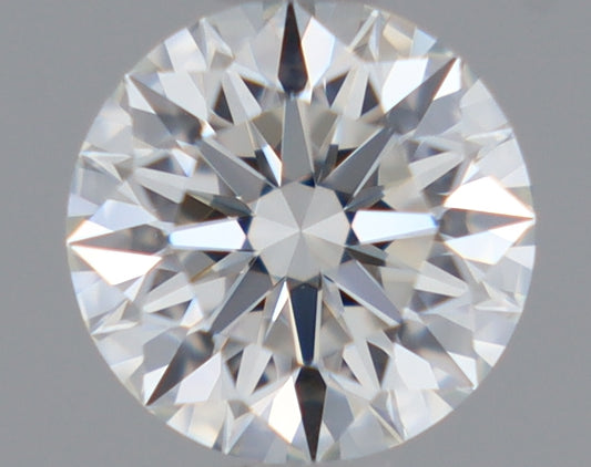 Natural Mined ROUND Diamond - 0.5 Carats, G Color, VVS2 Clarity - Timeless Beauty and Exceptional Brilliance - GIA Certified