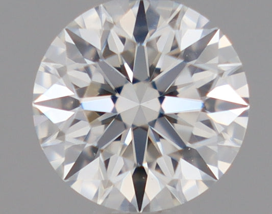 Natural Mined ROUND Diamond - 0.36 Carats, F Color, VS1 Clarity - Timeless Beauty and Exceptional Brilliance - GIA Certified
