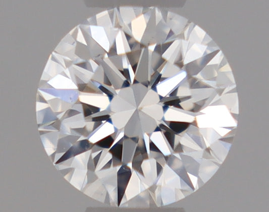 Natural Mined ROUND Diamond - 0.3 Carats, E Color, VS1 Clarity - Timeless Beauty and Exceptional Brilliance - GIA Certified