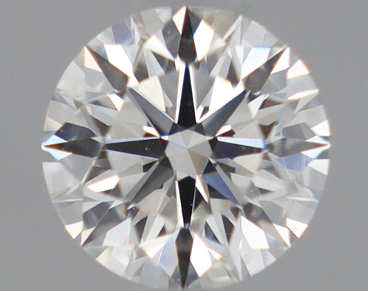 Natural Mined ROUND Diamond - 0.45 Carats, H Color, VS2 Clarity - Timeless Beauty and Exceptional Brilliance - GIA Certified
