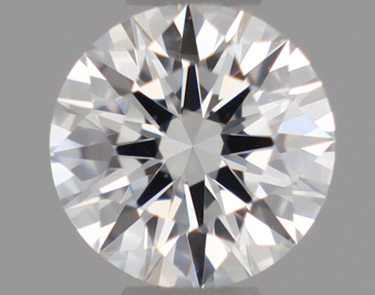 Natural Mined ROUND Diamond - 0.3 Carats, H Color, VVS1 Clarity - Timeless Beauty and Exceptional Brilliance - GIA Certified