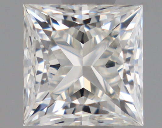 Natural Mined PRINCESS Diamond - 0.76 Carats, I Color, VS2 Clarity - Timeless Beauty and Exceptional Brilliance - GIA Certified