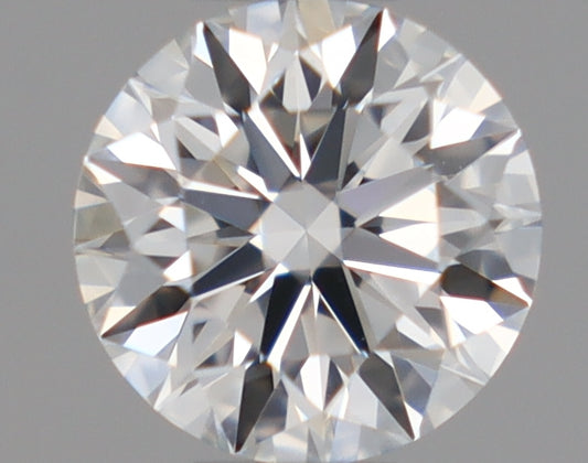 Natural Mined ROUND Diamond - 0.36 Carats, F Color, VS1 Clarity - Timeless Beauty and Exceptional Brilliance - GIA Certified