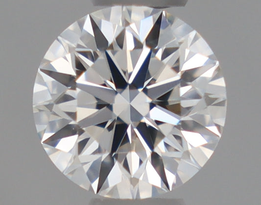 Natural Mined ROUND Diamond - 0.29 Carats, F Color, VVS1 Clarity - Timeless Beauty and Exceptional Brilliance - GIA Certified