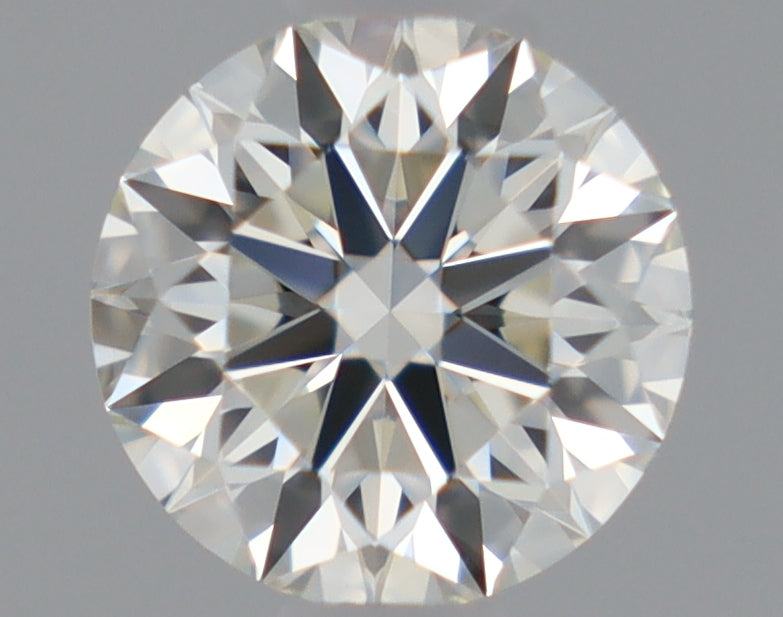 Natural Mined ROUND Diamond - 0.45 Carats, J Color, VVS2 Clarity - Timeless Beauty and Exceptional Brilliance - IGI Certified