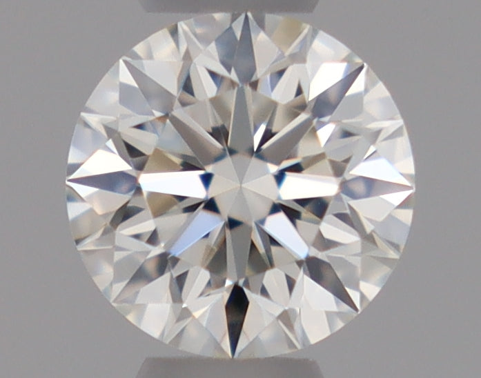 Natural Mined ROUND Diamond - 0.27 Carats, I Color, VVS1 Clarity - Timeless Beauty and Exceptional Brilliance - GIA Certified