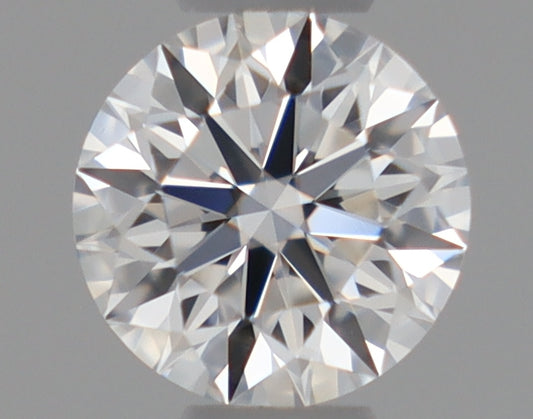 Natural Mined ROUND Diamond - 0.29 Carats, E Color, IF Clarity - Timeless Beauty and Exceptional Brilliance - GIA Certified