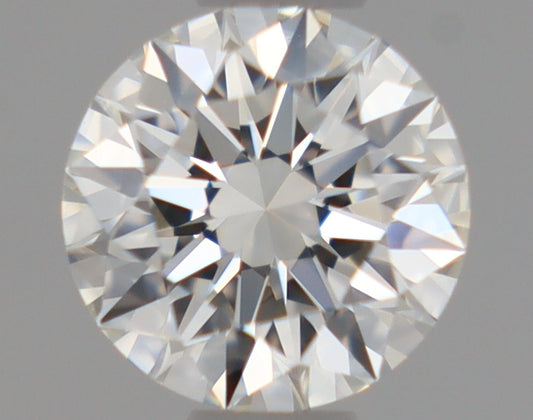 Natural Mined ROUND Diamond - 0.46 Carats, I Color, VS1 Clarity - Timeless Beauty and Exceptional Brilliance - GIA Certified