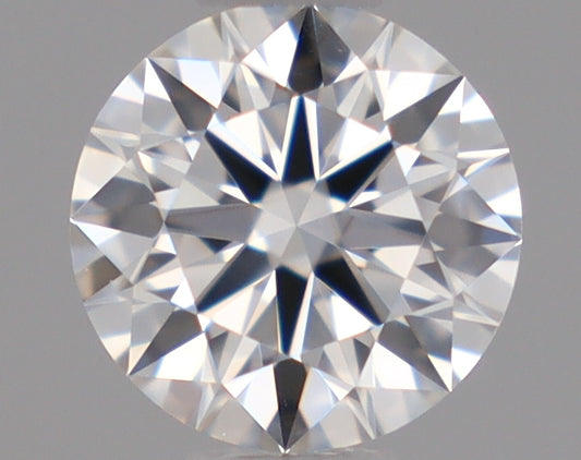 Natural Mined ROUND Diamond - 0.34 Carats, E Color, VVS1 Clarity - Timeless Beauty and Exceptional Brilliance - GIA Certified