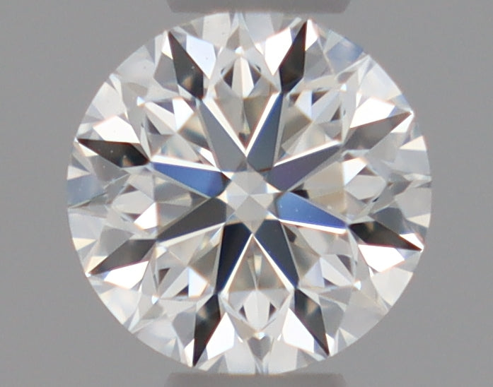 Natural Mined ROUND Diamond - 0.3 Carats, H Color, VVS1 Clarity - Timeless Beauty and Exceptional Brilliance - GIA Certified