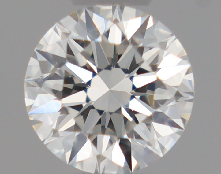 Natural Mined ROUND Diamond - 0.36 Carats, H Color, VS1 Clarity - Timeless Beauty and Exceptional Brilliance - GIA Certified