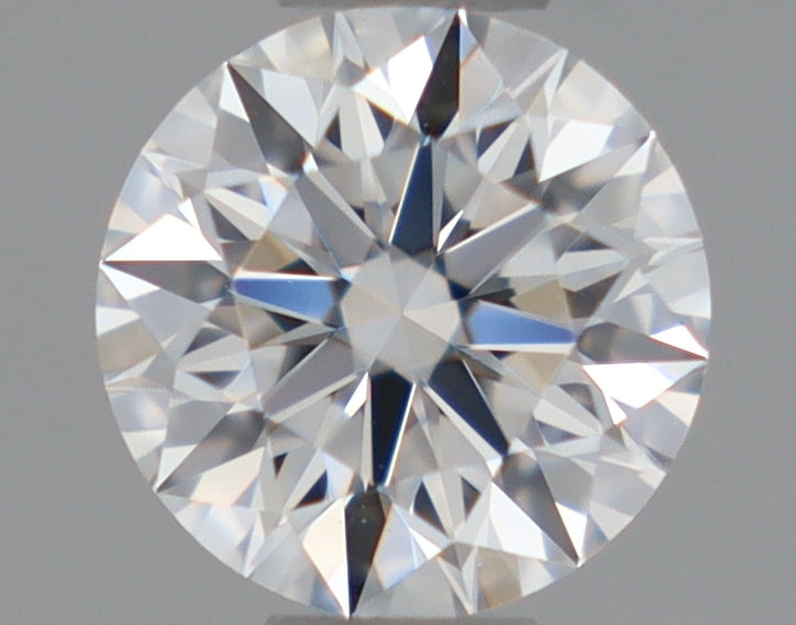 Natural Mined ROUND Diamond - 0.37 Carats, D Color, VVS1 Clarity - Timeless Beauty and Exceptional Brilliance - GIA Certified