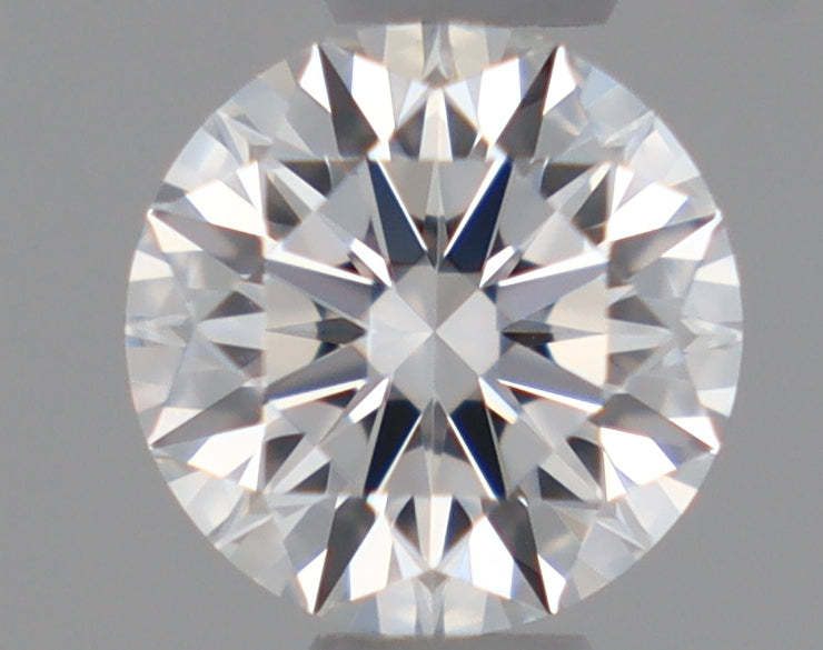 Natural Mined ROUND Diamond - 0.36 Carats, E Color, VVS2 Clarity - Timeless Beauty and Exceptional Brilliance - GIA Certified