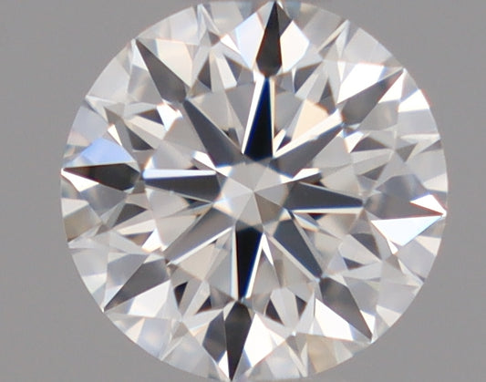 Natural Mined ROUND Diamond - 0.36 Carats, E Color, IF Clarity - Timeless Beauty and Exceptional Brilliance - GIA Certified