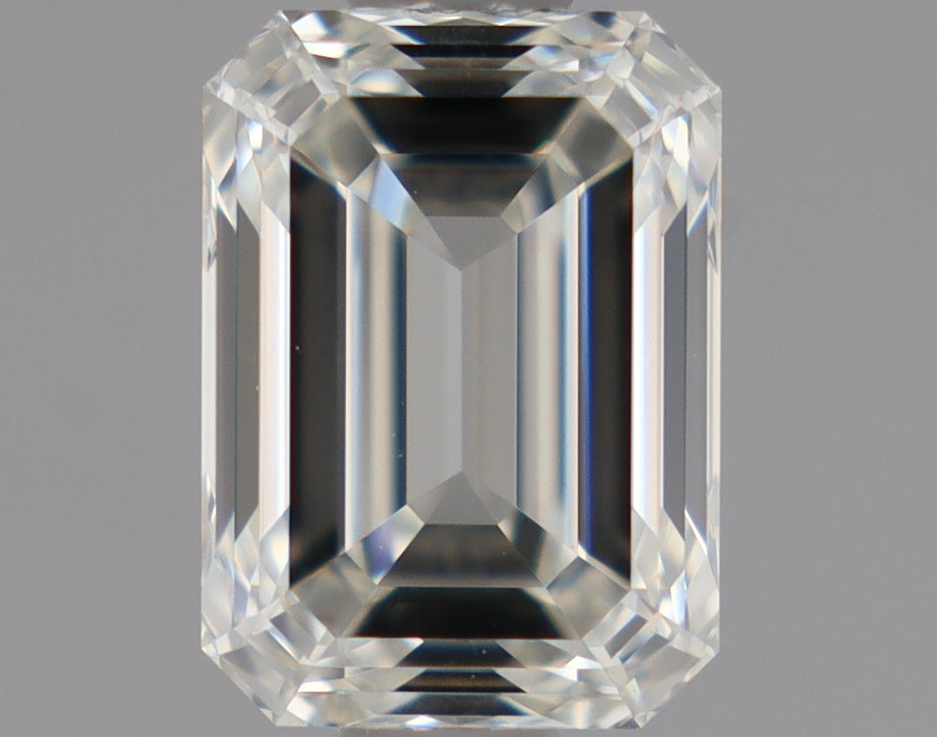 Natural Mined EMERALD Diamond - 1.02 Carats, I Color, VS1 Clarity - Timeless Beauty and Exceptional Brilliance - GIA Certified