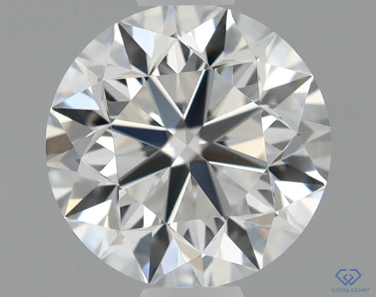 Natural Mined ROUND Diamond - 0.7 Carats, E Color, VVS1 Clarity - Timeless Beauty and Exceptional Brilliance - GIA Certified