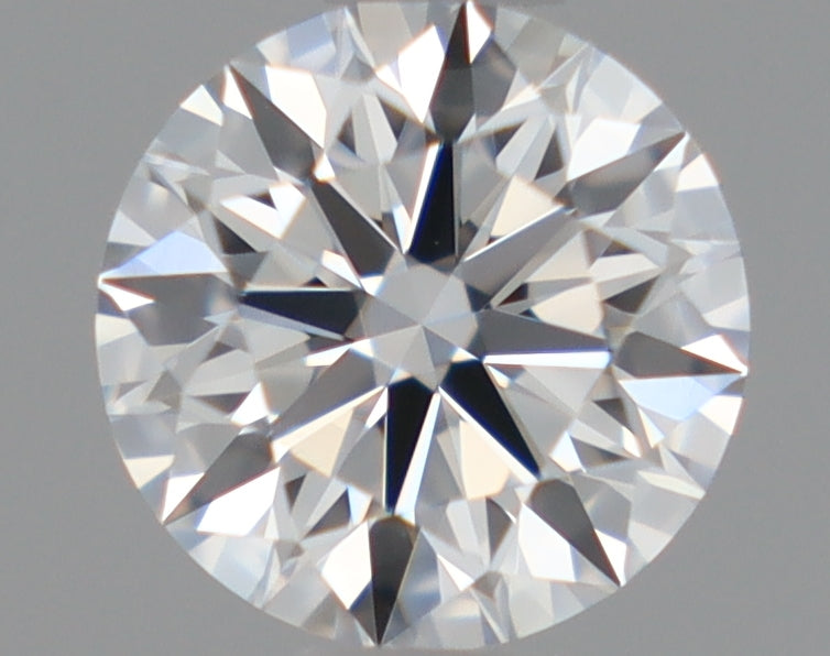 Natural Mined ROUND Diamond - 0.43 Carats, F Color, VVS2 Clarity - Timeless Beauty and Exceptional Brilliance - GIA Certified