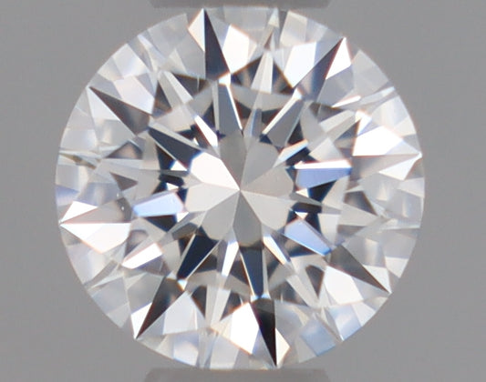Natural Mined ROUND Diamond - 0.29 Carats, D Color, IF Clarity - Timeless Beauty and Exceptional Brilliance - GIA Certified