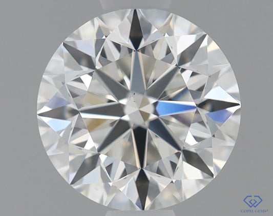 Natural Mined ROUND Diamond - 0.81 Carats, G Color, VVS2 Clarity - Timeless Beauty and Exceptional Brilliance - GIA Certified