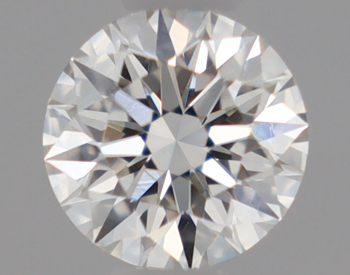 Natural Mined ROUND Diamond - 0.3 Carats, H Color, VVS2 Clarity - Timeless Beauty and Exceptional Brilliance - GIA Certified
