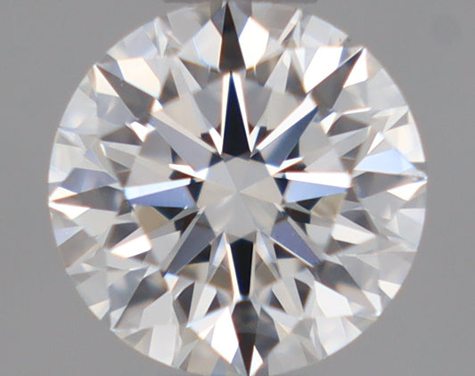 Natural Mined ROUND Diamond - 0.5 Carats, F Color, VS1 Clarity - Timeless Beauty and Exceptional Brilliance - GIA Certified