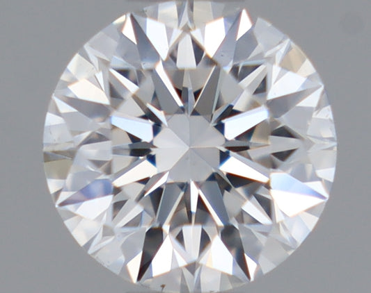 Natural Mined ROUND Diamond - 0.5 Carats, D Color, VS2 Clarity - Timeless Beauty and Exceptional Brilliance - GIA Certified