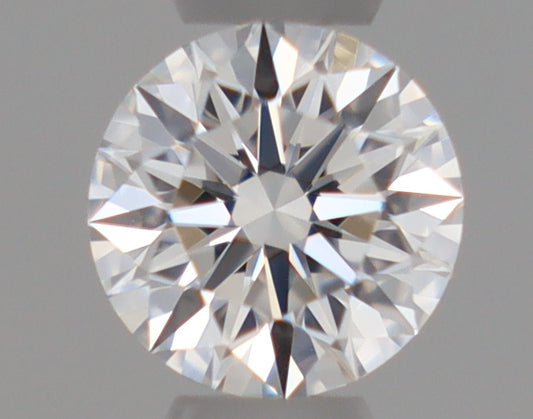 Natural Mined ROUND Diamond - 0.25 Carats, E Color, IF Clarity - Timeless Beauty and Exceptional Brilliance - GIA Certified