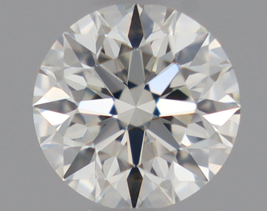 Natural Mined ROUND Diamond - 0.4 Carats, I Color, VVS1 Clarity - Timeless Beauty and Exceptional Brilliance - GIA Certified
