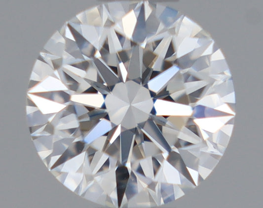 Natural Mined ROUND Diamond - 0.5 Carats, F Color, VS2 Clarity - Timeless Beauty and Exceptional Brilliance - GIA Certified