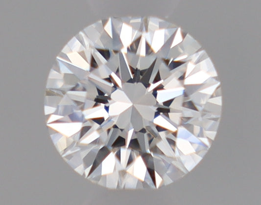 Natural Mined ROUND Diamond - 0.24 Carats, D Color, IF Clarity - Timeless Beauty and Exceptional Brilliance - GIA Certified