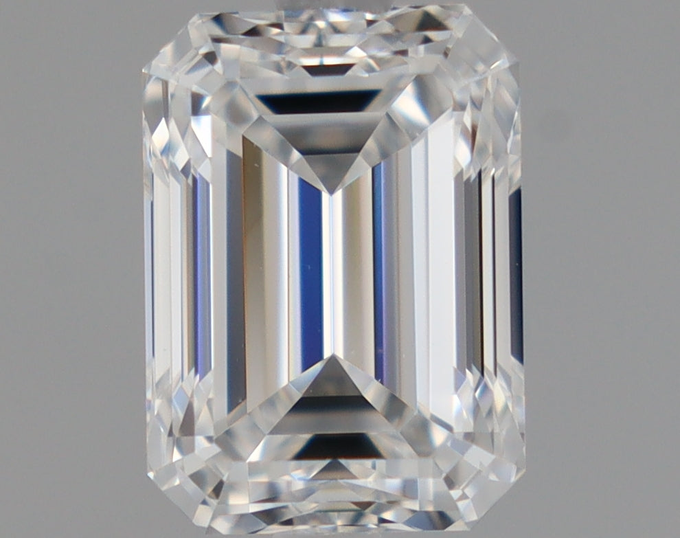 Natural Mined EMERALD Diamond - 0.95 Carats, E Color, VS2 Clarity - Timeless Beauty and Exceptional Brilliance - GIA Certified