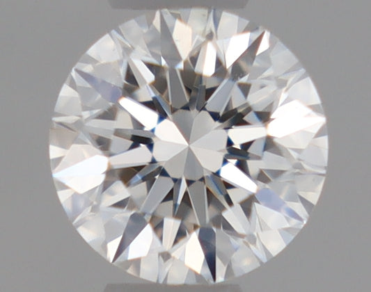 Natural Mined ROUND Diamond - 0.3 Carats, F Color, VS2 Clarity - Timeless Beauty and Exceptional Brilliance - GIA Certified