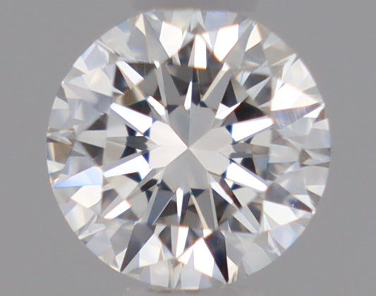 Natural Mined ROUND Diamond - 0.3 Carats, F Color, VS1 Clarity - Timeless Beauty and Exceptional Brilliance - GIA Certified