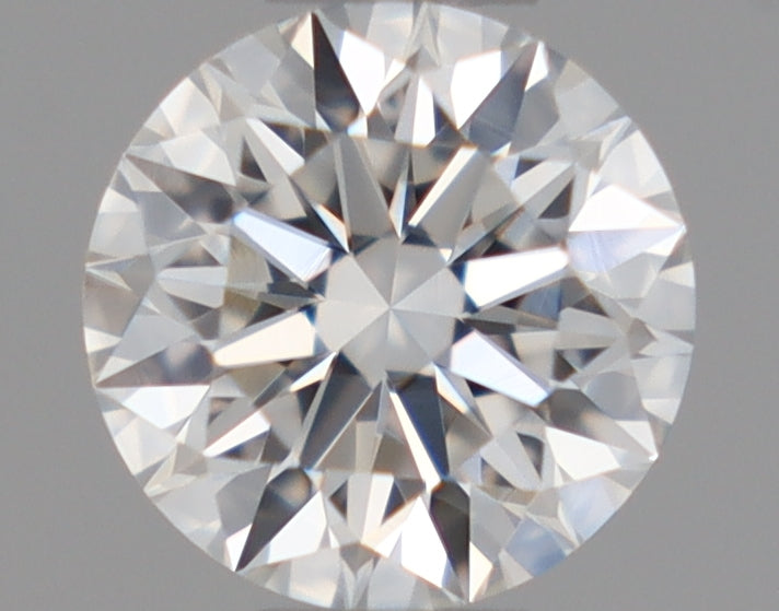 Natural Mined ROUND Diamond - 0.37 Carats, F Color, VVS1 Clarity - Timeless Beauty and Exceptional Brilliance - GIA Certified