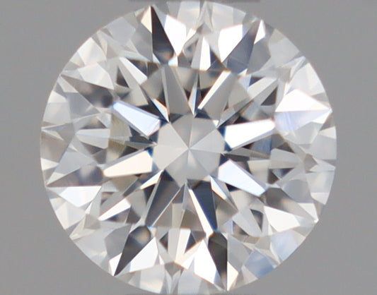 Natural Mined ROUND Diamond - 0.37 Carats, F Color, VVS1 Clarity - Timeless Beauty and Exceptional Brilliance - GIA Certified