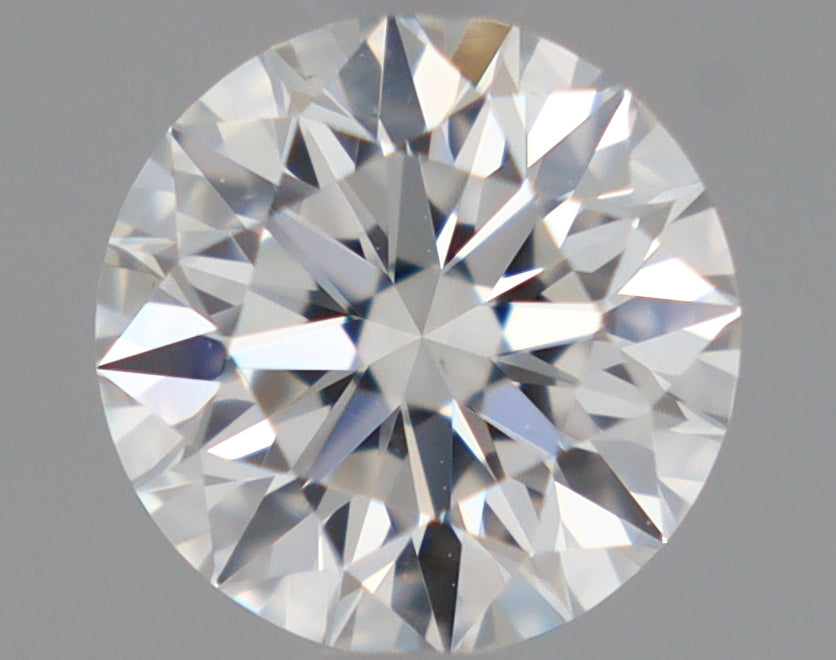 Natural Mined ROUND Diamond - 0.57 Carats, E Color, VS2 Clarity - Timeless Beauty and Exceptional Brilliance - GIA Certified