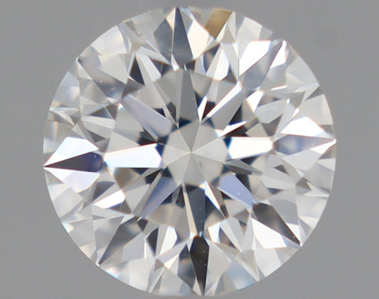 Natural Mined ROUND Diamond - 0.57 Carats, E Color, VS2 Clarity - Timeless Beauty and Exceptional Brilliance - GIA Certified