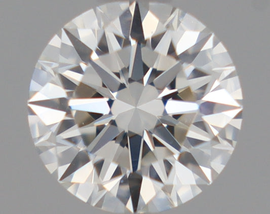 Natural Mined ROUND Diamond - 0.5 Carats, G Color, VVS2 Clarity - Timeless Beauty and Exceptional Brilliance - IGI Certified