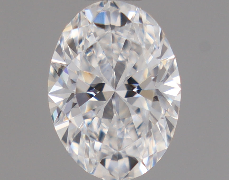 Natural Mined OVAL Diamond - 0.52 Carats, D Color, VS1 Clarity - Timeless Beauty and Exceptional Brilliance - GIA Certified