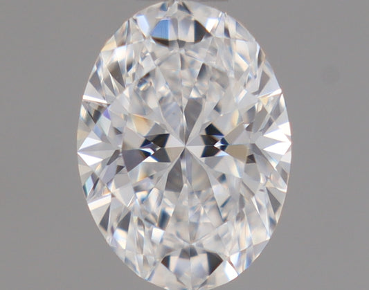 Natural Mined OVAL Diamond - 0.52 Carats, D Color, VS1 Clarity - Timeless Beauty and Exceptional Brilliance - GIA Certified